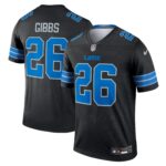 Jahmyr Gibbs Detroit Lions Legend Jersey - Black