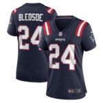 Joshuah Bledsoe New England Patriots Women's Game Player Jersey - Navy