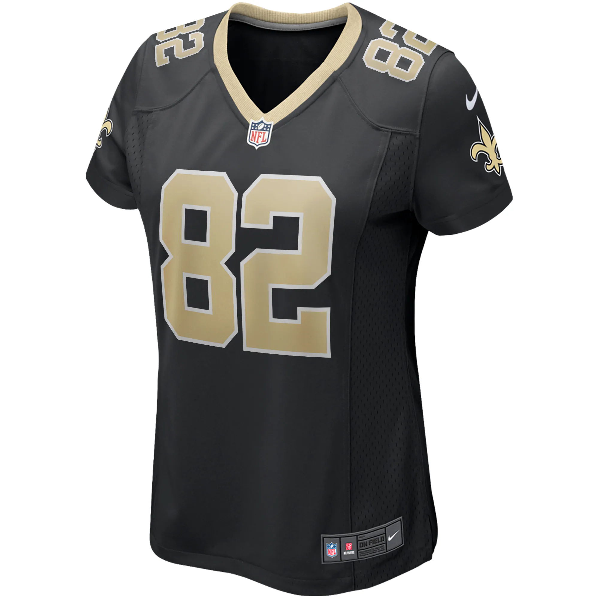 Bob Pollard New Orleans Saints Women's Game Retired Player Jersey - Black - Image 2