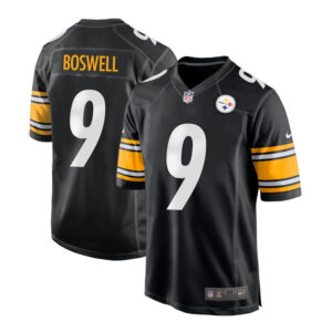Chris Boswell #9 Men's Replica Home Jersey