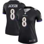 Lamar Jackson Baltimore Ravens Women's Legend Team Jersey - Black