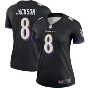 Lamar Jackson Baltimore Ravens Women's Legend Team Jersey - Black