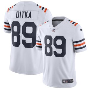 Mike Ditka Chicago Bears  2019 Alternate Classic Retired Player Limited Jersey - White