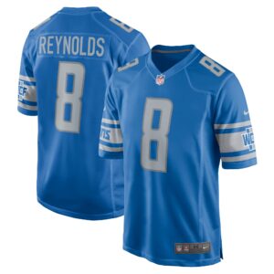 Josh Reynolds Detroit Lions  Player Game Jersey - Blue