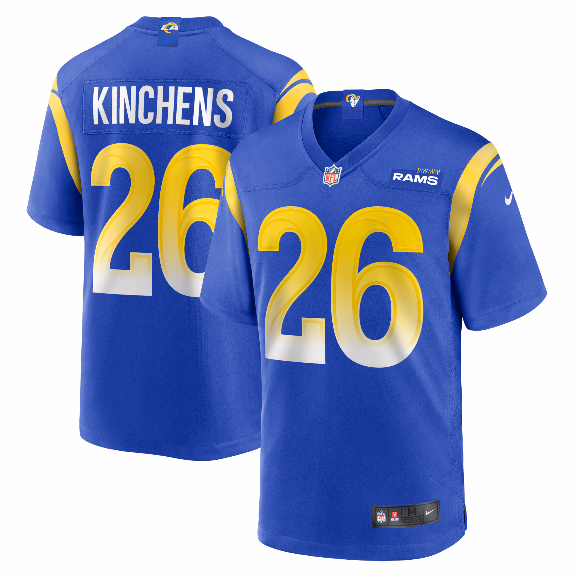 Kamren Kinchens Los Angeles Rams Team Game Jersey -  Royal