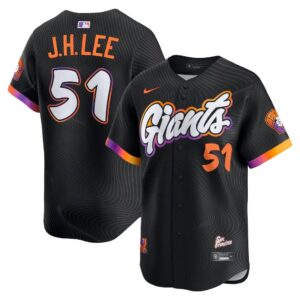 Men's #51 Jung Hoo Lee San Francisco Giants  2025 City Connect Limited Black Jersey