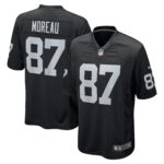 Foster Moreau Las Vegas Raiders  Game Jersey - Black