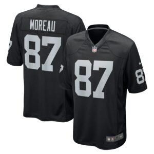 Foster Moreau Las Vegas Raiders  Game Jersey - Black