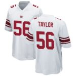 Men's New York Giants #56 Lawrence Taylor White 2025 Retired Game Jersey