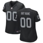 Las Vegas Raiders  Women's Custom Game Jersey - Black
