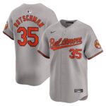 Men's Baltimore Orioles Adley Rutschman  Orange Road Limited Player Jersey