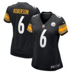 Jaquarii Roberson Pittsburgh Steelers  Women's Game Player Jersey - Black