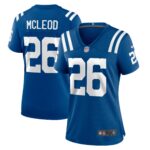 Rodney McLeod Indianapolis Colts  Women's Player Game Jersey - Royal