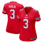 Damar Hamlin Buffalo Bills Women's Player Jersey - Red