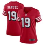 Deebo Samuel San Francisco 49ers  Women's Alternate Team Game Jersey - Scarlet