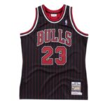 Authentic Jersey Chicago Bulls 1995-96 Michael
