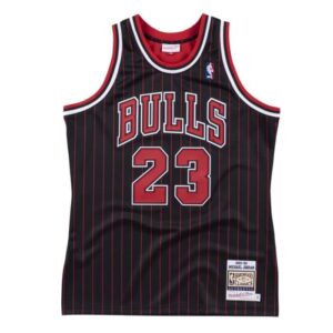 Authentic Jersey Chicago Bulls 1995-96 Michael