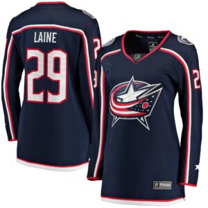 Patrik Laine Columbus Blue Jackets Women's Home Breakaway Jersey - Navy