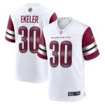 Austin Ekeler Washington Commanders Game Jersey -  White