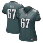 Cameron Tom Philadelphia Eagles  Women's Game Player Jersey - Midnight Green