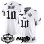Khalil Shakir #10 Buffalo Bills BUF Mafia Gothic Vapor Limited Jersey - Farewell Highmark Patch - All Stitched