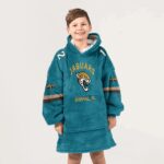 Kid Duuuval 12 Jacksonville Football Unisex Blanket Hoodie
