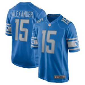 Maurice Alexander Detroit Lions  Player Game Jersey - Blue