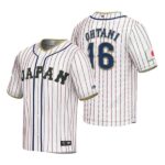 Japan Baseball Shohei Ohtani White 2023 World Baseball Classic Replica Jersey