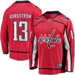 Henrik Borgstrom Washington Capitals Home Breakaway Player Jersey - Red