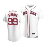 Men's Boston Red Sox #99 Alex Verdugo White Home Flex Base Jersey