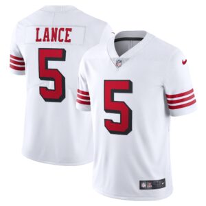 Trey Lance San Francisco 49ers  Alternate 2 Vapor Limited Jersey - White