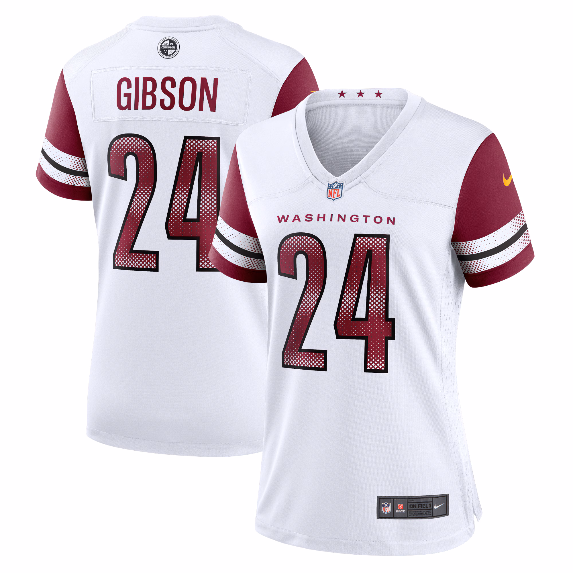 Antonio Gibson Washington Commanders Women's Game Jersey - White