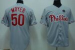 Philadelphia Phillies #50 Jamie Moyer Stitched Grey Jersey
