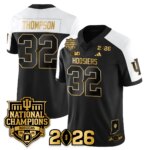Anthony Thompson #32 Indiana Hoosiers Vapor Limited Football Jersey - 2025 National Champions - All Stitched