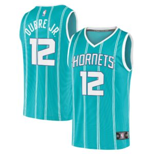 Kelly Oubre Jr. Charlotte Hornets  Youth 2021/22 Fast Break Replica Jersey - Icon Edition - Teal