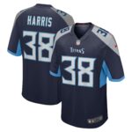 Davontae Harris Tennessee Titans  Home Game Player Jersey - Navy