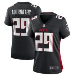 Micah Abernathy Atlanta Falcons Women's Team Game Jersey -  Black