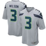 Russell Wilson Seattle Seahawks  Youth Alternate Game Jersey - Gray