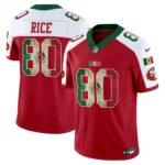 Jerry Rice # 80 San Francisco 49ers Mexico Vapor Limited Jersey V4 - All Stitched