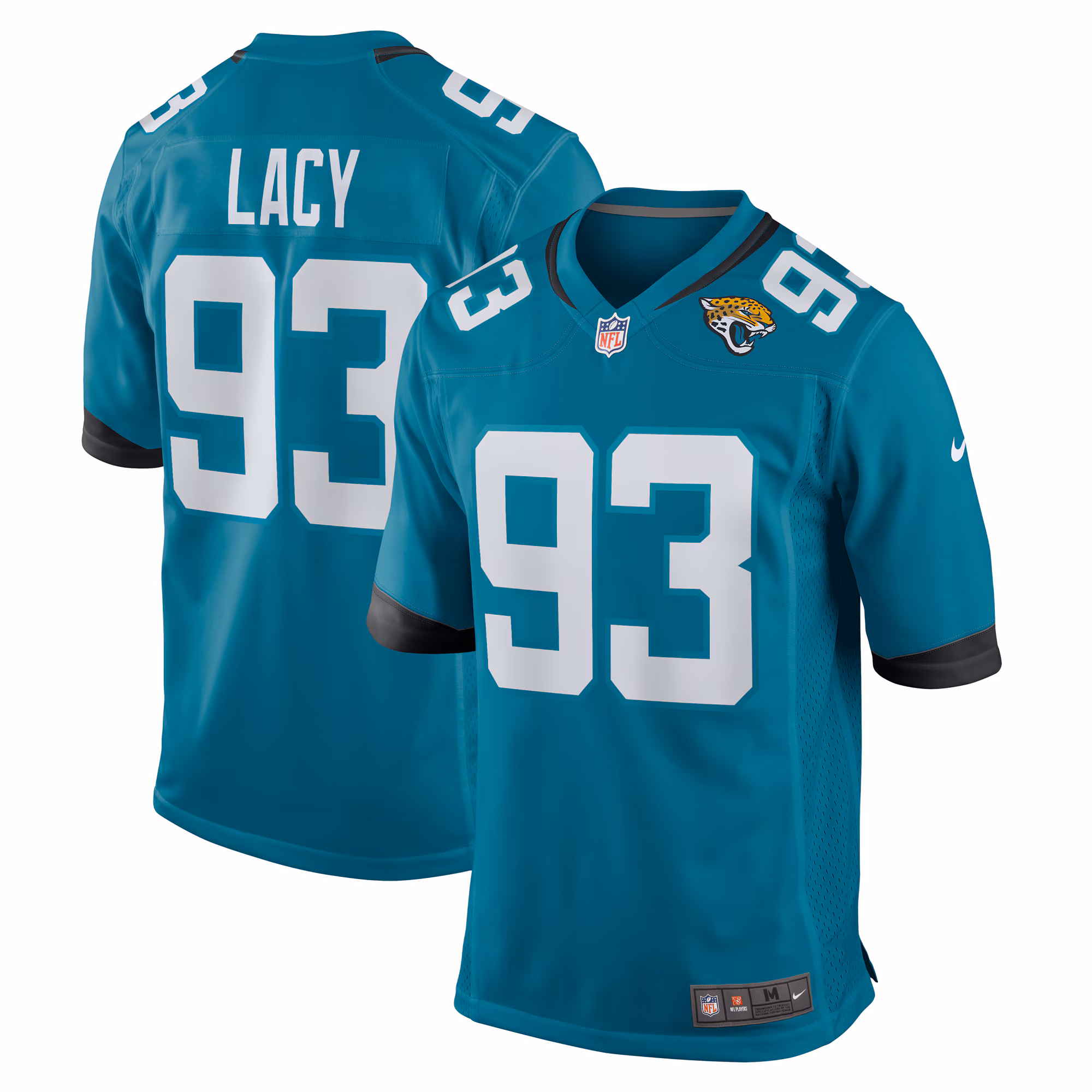 Tyler Lacy Jacksonville Jaguars Team Game Jersey -  Teal