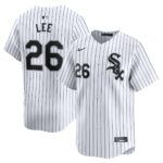 Men's Chicago White Sox Korey Lee  White Home Limited Player Jersey