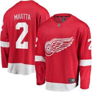 Olli Maatta Detroit Red Wings Home Breakaway Player Jersey - Red