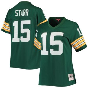 Bart Starr Green Bay Packers Women's 1967 Legacy Replica Player Jersey - Green