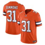 Justin Simmons Denver Broncos  Vapor F.U.S.E. Limited Jersey - Orange
