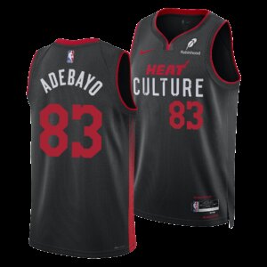 Bam Adebayo HEAT Culture “83-Point Game” Swingman Jersey