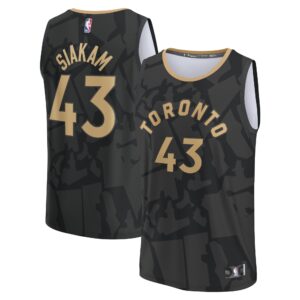 Pascal Siakam Toronto Raptors  Youth 2022/23 Fastbreak Jersey - City Edition - Black