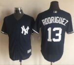 New York Yankees #13 Alex Rodriguez Navy Blue New Cool Base Stitched Jersey