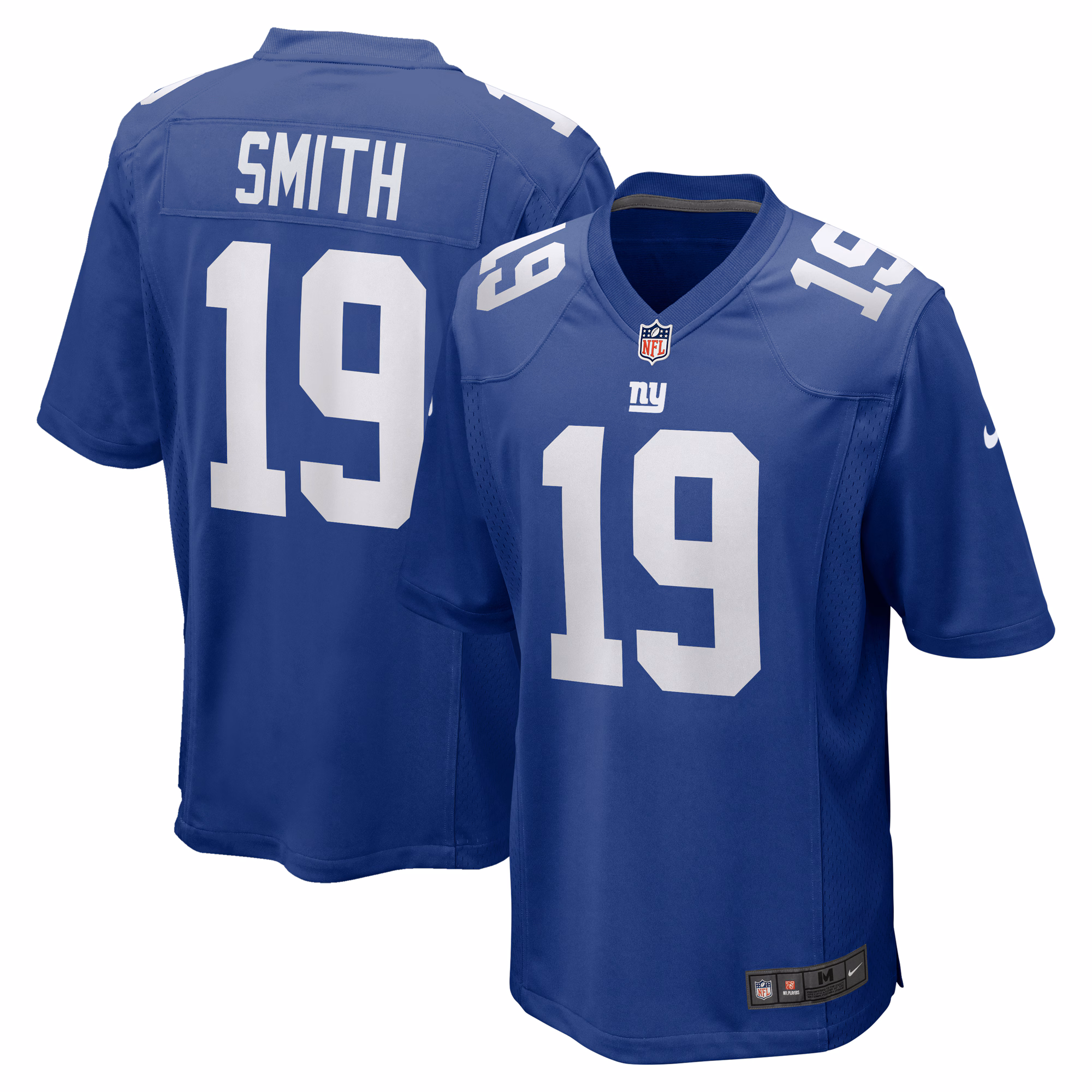 Jeff Smith New York Giants Game Player Jersey - Royal