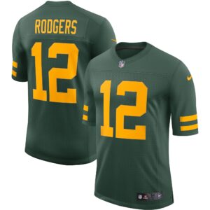 Aaron Rodgers Green Bay Packers  Alternate Vapor Limited Player Jersey - Green