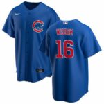 Men's Chicago Cubs #16 Patrick Wisdom  Alternate Jersey